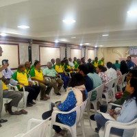 Dr TT Shamugavelu addressing the students